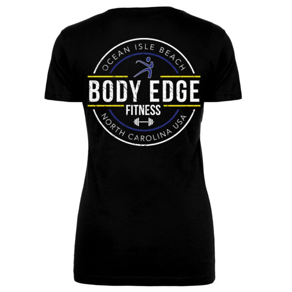 BODY EDGE BADGE - WOMEN'S FITTED T-SHIRT - $7JWFEC$ Thumbnail